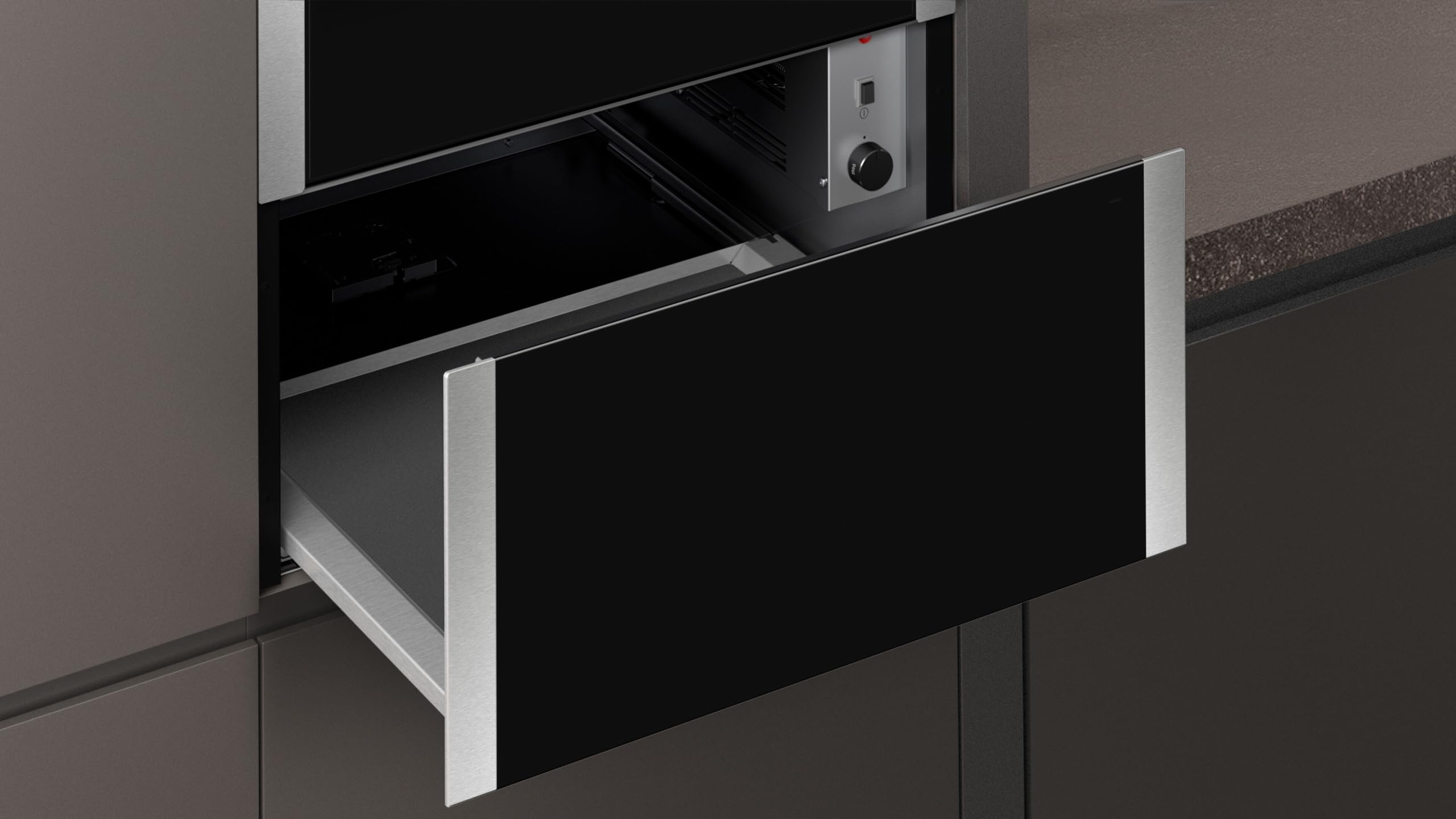 Neff N1AHA02N0B N 50, Built-in warming drawer 60 x 29 cm Stainless steel — view 2