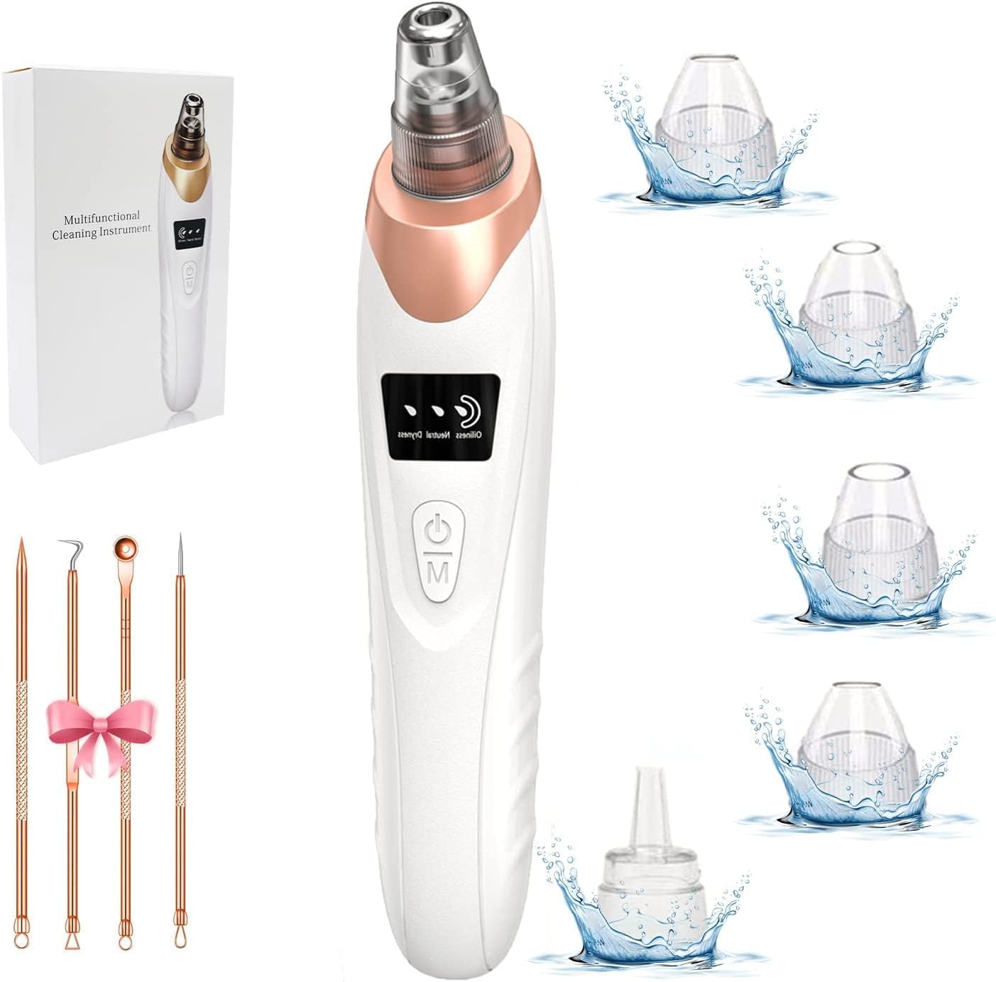 2023 Newest Blackhead Remover Pore Vacuum,Upgraded Facial