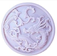 Vista 3 de Craft Art - Molde de silicona para jabón, moldes de silicona hechos a mano para hacer jabón (15002)