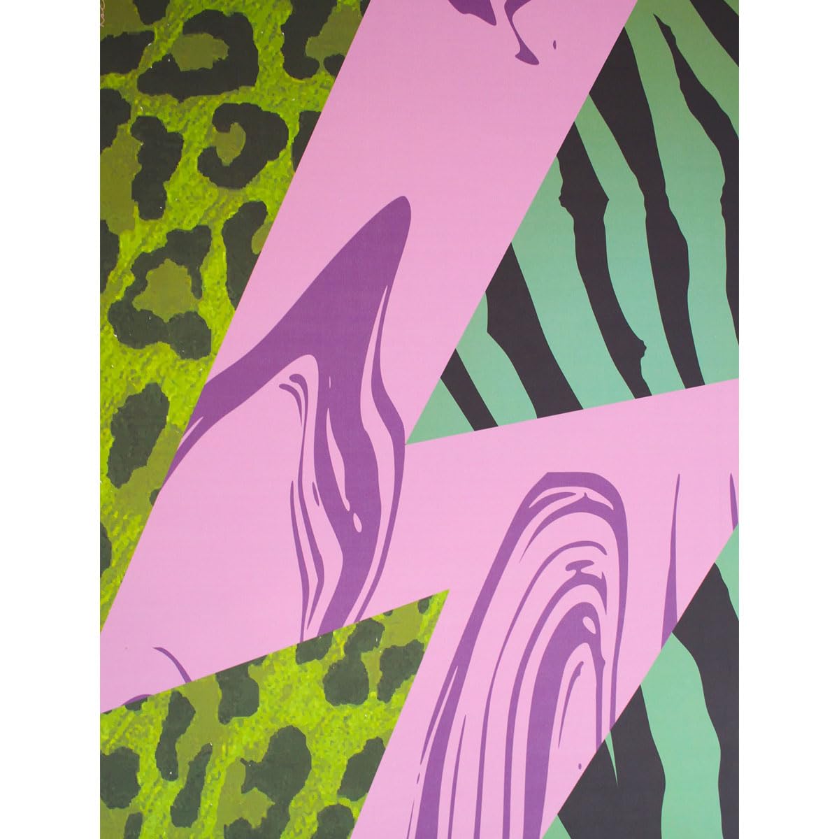EL YOGA MOLA - Tappetino yoga Savage, vegano, antiscivolo con un design esclusivo. 183 x 68 cm, spessore 0,5 cm, tappetino morbido e confortevole per gli esercizi