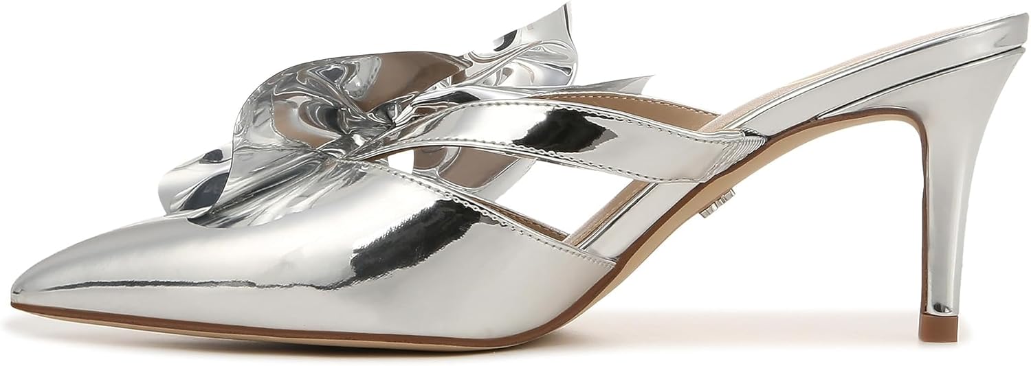 Sam Edelman Women's Veranda Mule, Soft Silver, 8