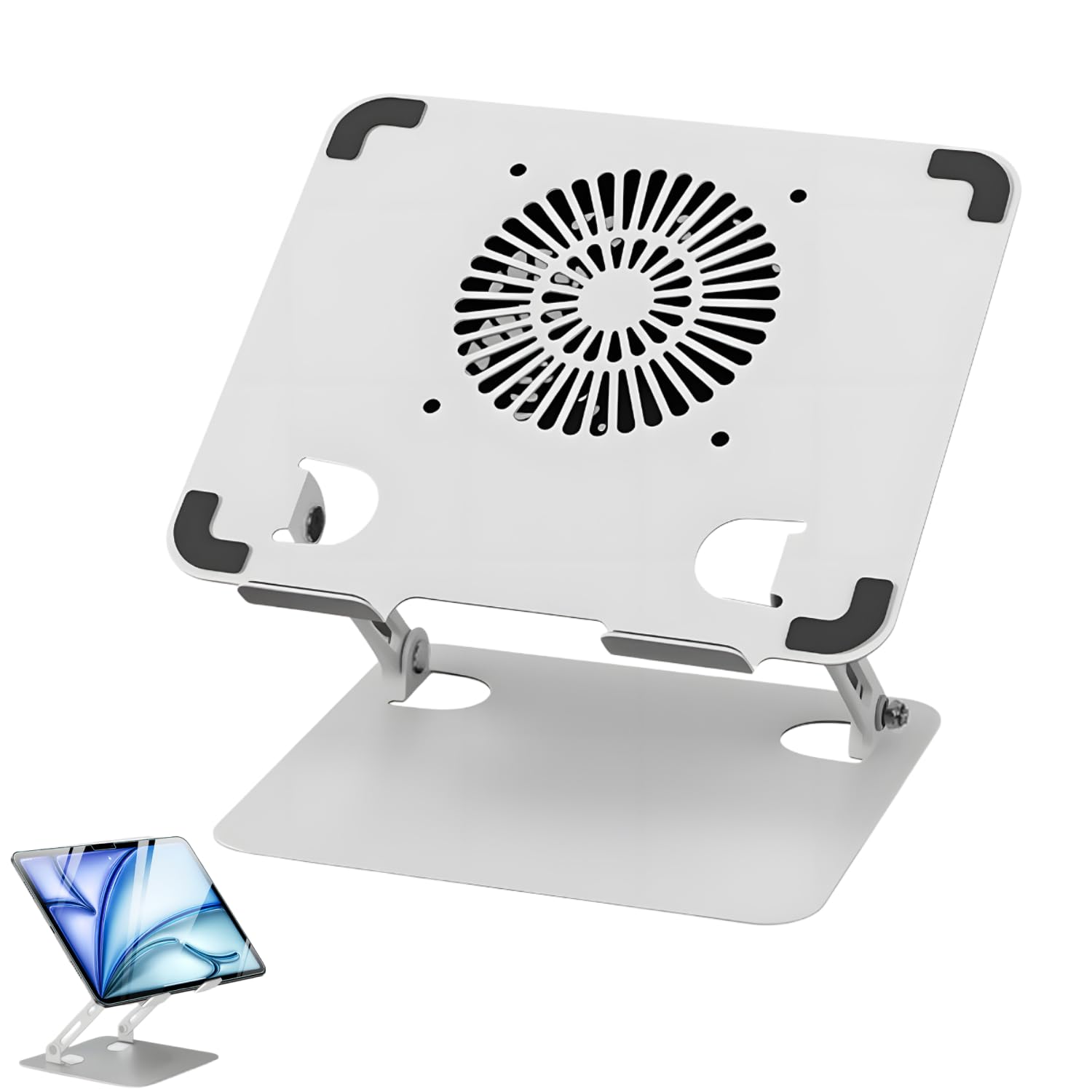 Support réglable multi-angle pour ordinateur portable en alliage - 8
