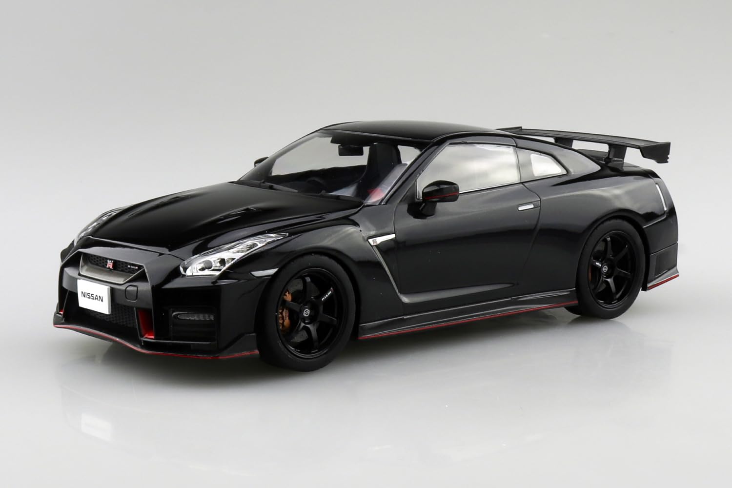 希少 NISSAN GT-R NISMO 2014 ブラックパール Amazon | 青島文化教材社(AOSHIMA) 楽プラ スナップカー No.05
