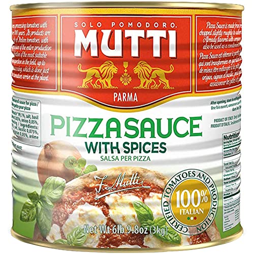 Image of Mutti Parma Pizza Sauce with Spices, 144.62 oz ℮ 4.1 kg