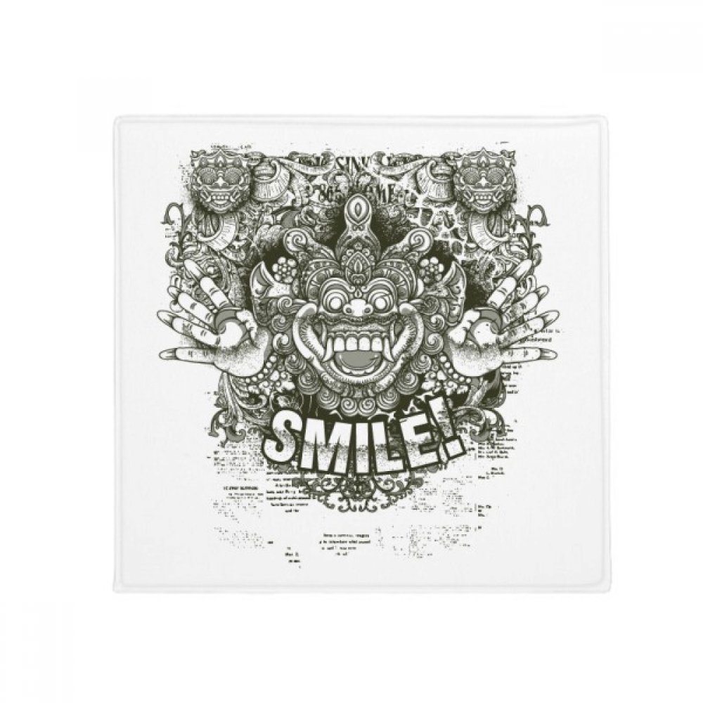 Tapis de cuisine et salon antidérapant motif monstre chinois 50cm