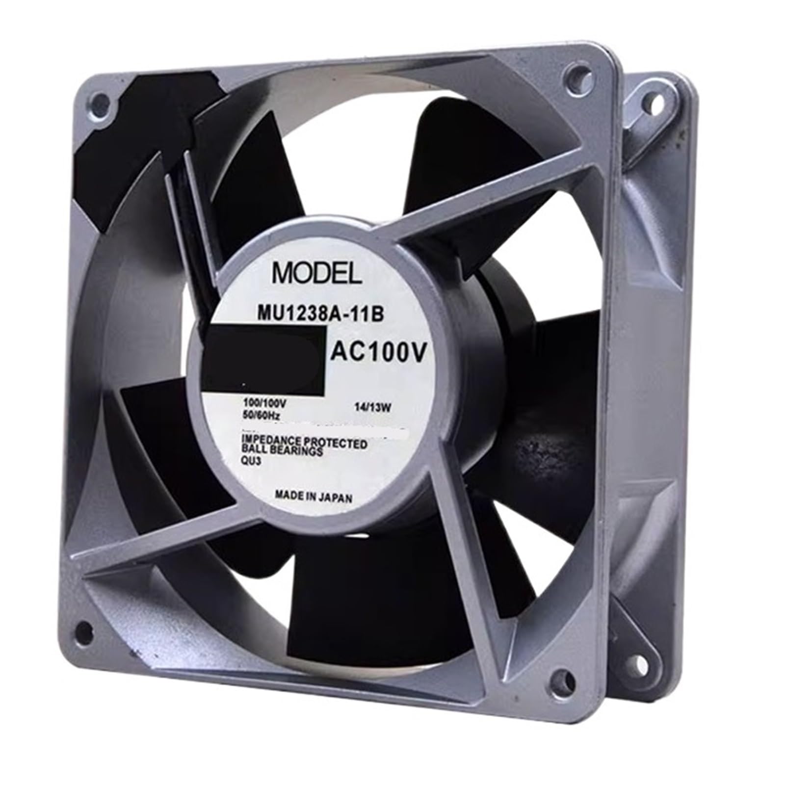 MU1238A-11B AC 100V 14w/13w 12038 120 * 120 * 38mm 12cm Cooling Fan