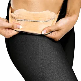 Meia Calça Termica Veludo Preta Translúcida Tamanho Único 36 Ao 44 Confortável Resistente Forrada Para Frio Extremo Inverno Feminina Casual