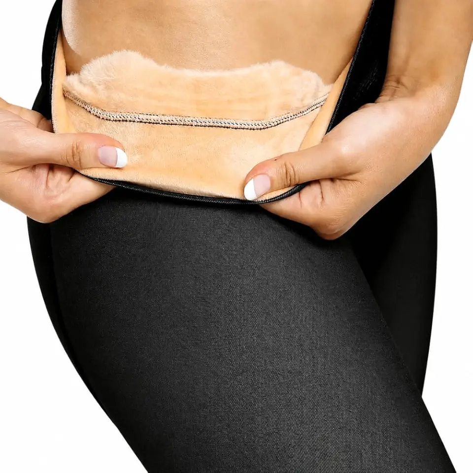 Meia Calça Termica Veludo Preta Translúcida Tamanho Único 36 Ao 44 Confortável Resistente Forrada Para Frio Extremo Inverno Feminina Casual