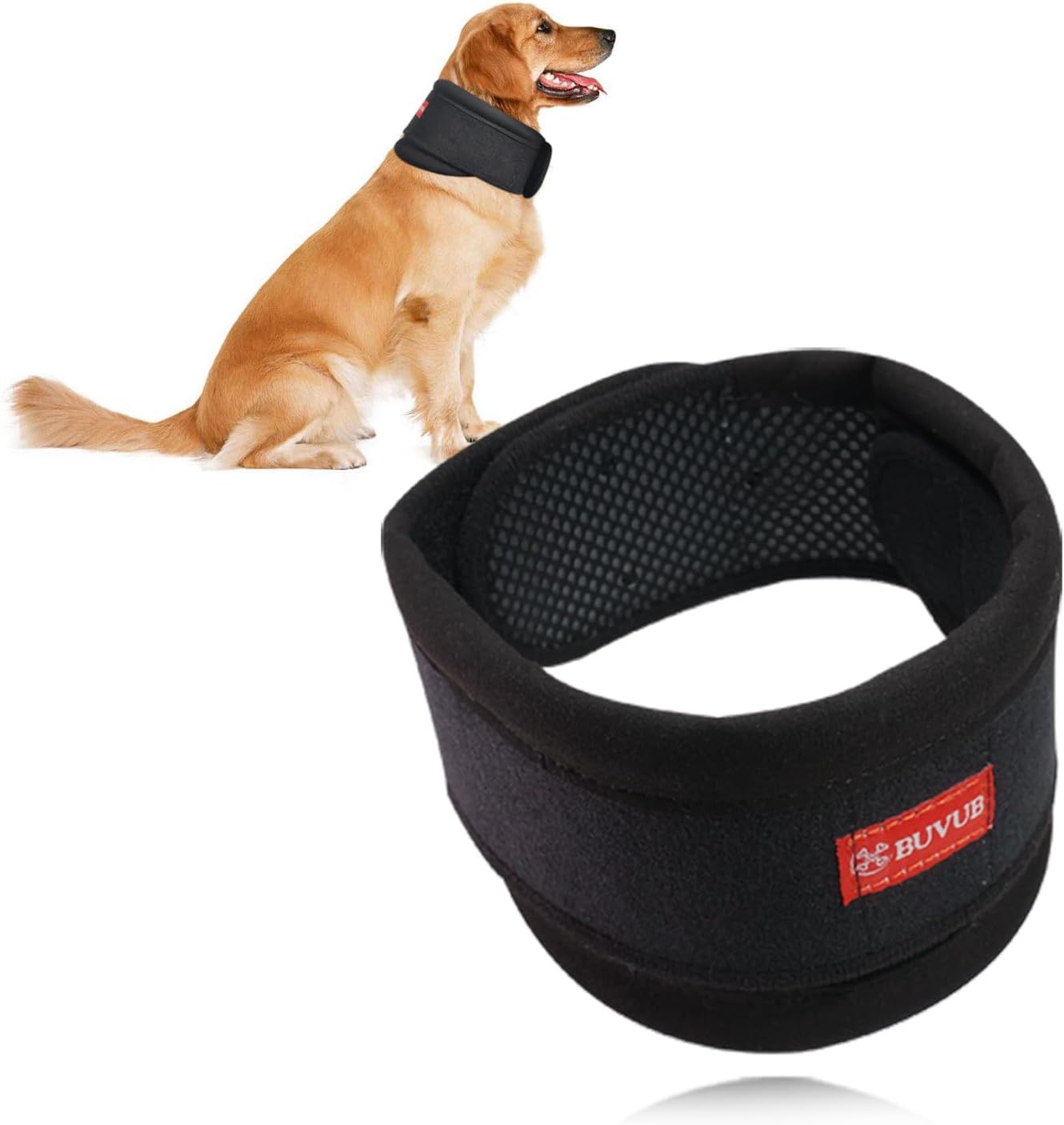 BUVUB Dog Cervical Collar Neck Brace, Help Pets Recovering