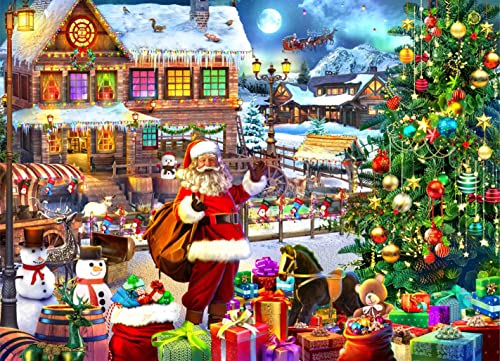 Brain Tree - Christmas Eve 1000 Piece Puzzle for Adults: with Droplet Technology for Anti Glare & Soft Touch (B09Q1S6FVJ) Amazon Price History, Amazon Price Tracker