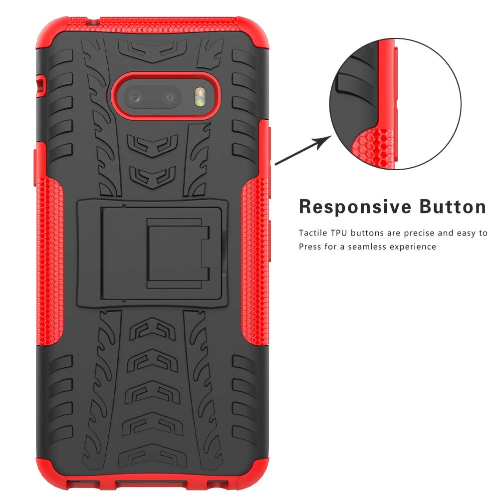 Fondina Cintura In Nylon Con Clip In Metallo Girevole Per LG G8x Thinq 2019 - Foto 8