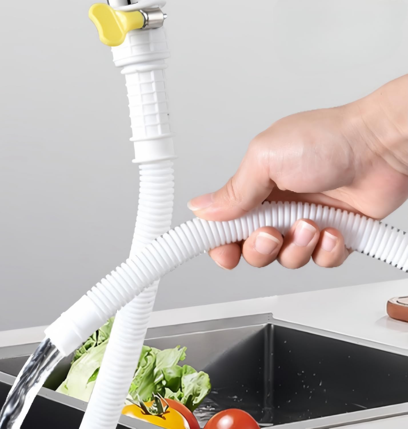 Air Conditioner Drain Hose Portable AC Drain Hose Replacement, with Connect Clamp,AC & Dehumidifier Replacement Hose Kit (10 Feet)