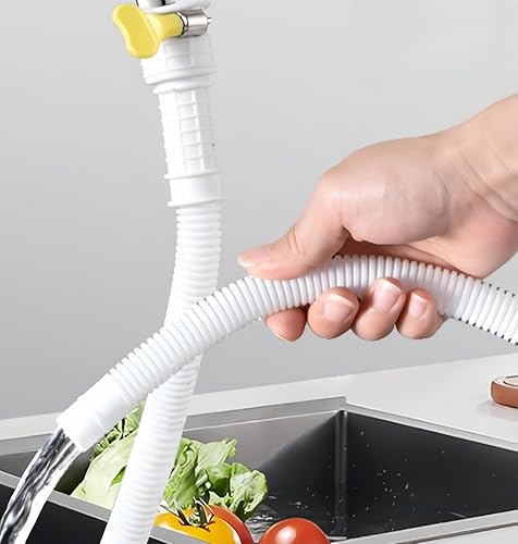 Miniatura 6 de Manguera de drenaje de aire acondicionado, manguera de drenaje portátil de CA, con abrazadera de conexión, kit de manguera de repuesto de CA y