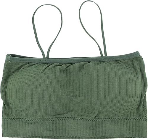 Wide Band Bra Straps Adjustable Nursing Tank White H 90 Nylon 10 Spandex Bralette Seamless Spaghetti Strap Tank Top