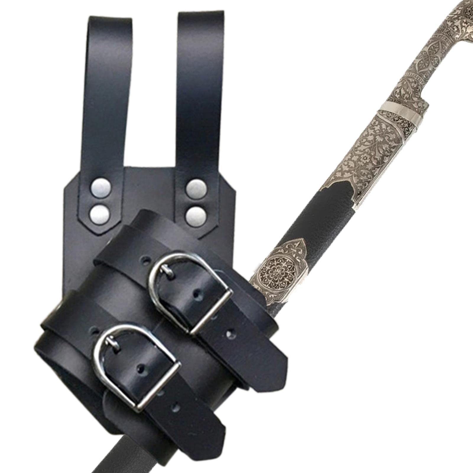 Medieval Holder Belt, Bindable Belt Holster For, Medieval Leather Holster Belt, Holder Belt For Halloween