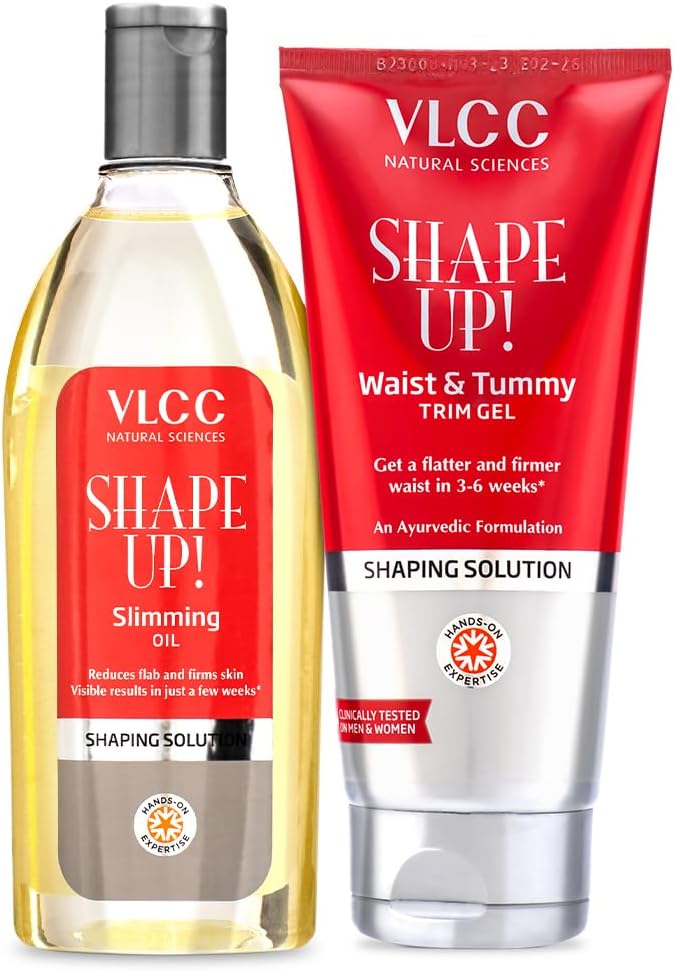 VLCC Slimming Oil and Waist and Tummy Gel (200g)