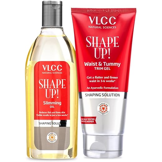 VLCC Slim Oil 200ml & Waist Gel 200g