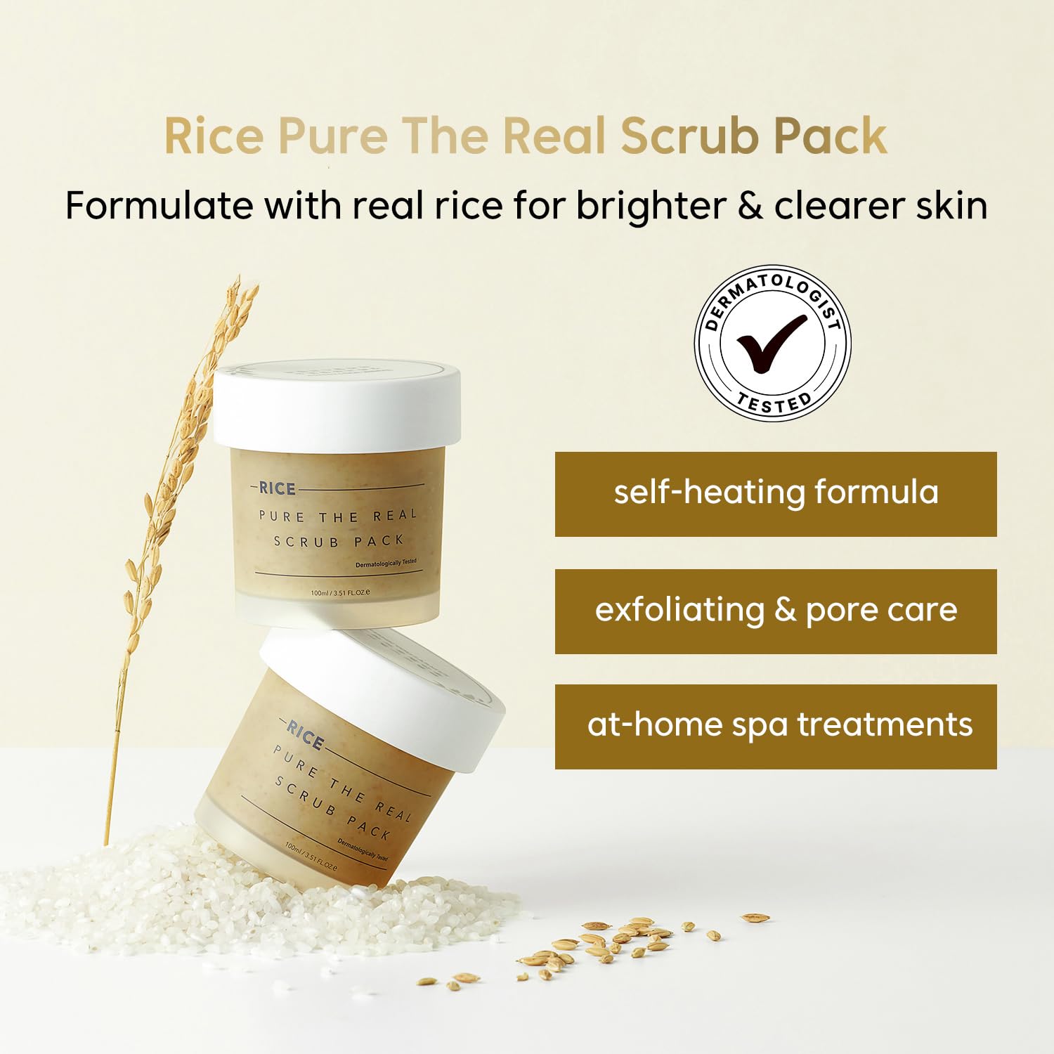 THANKYOU FARMER Rice Pure [Essential Toner + The Real Scrub Pack] Bundle