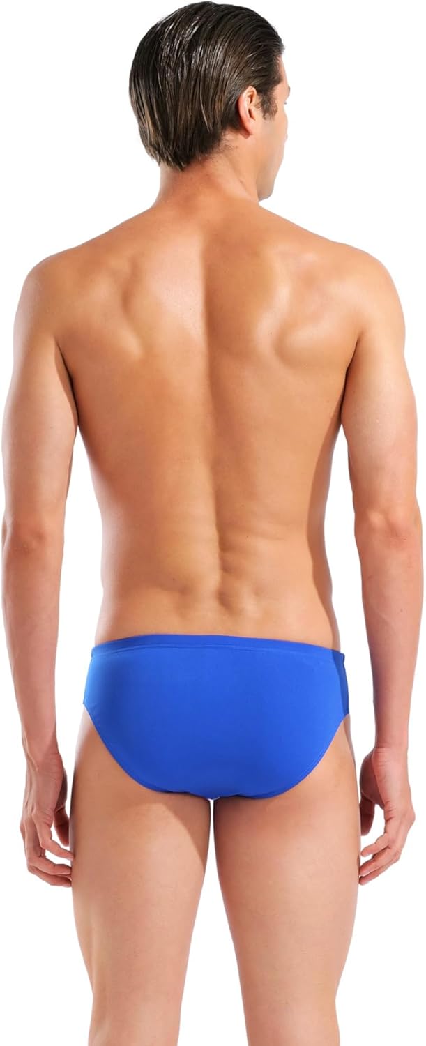 Arena Mens Performance Blurred Swim Briefs Chlorine Resistant Long Lasting Sports Bathing Suit