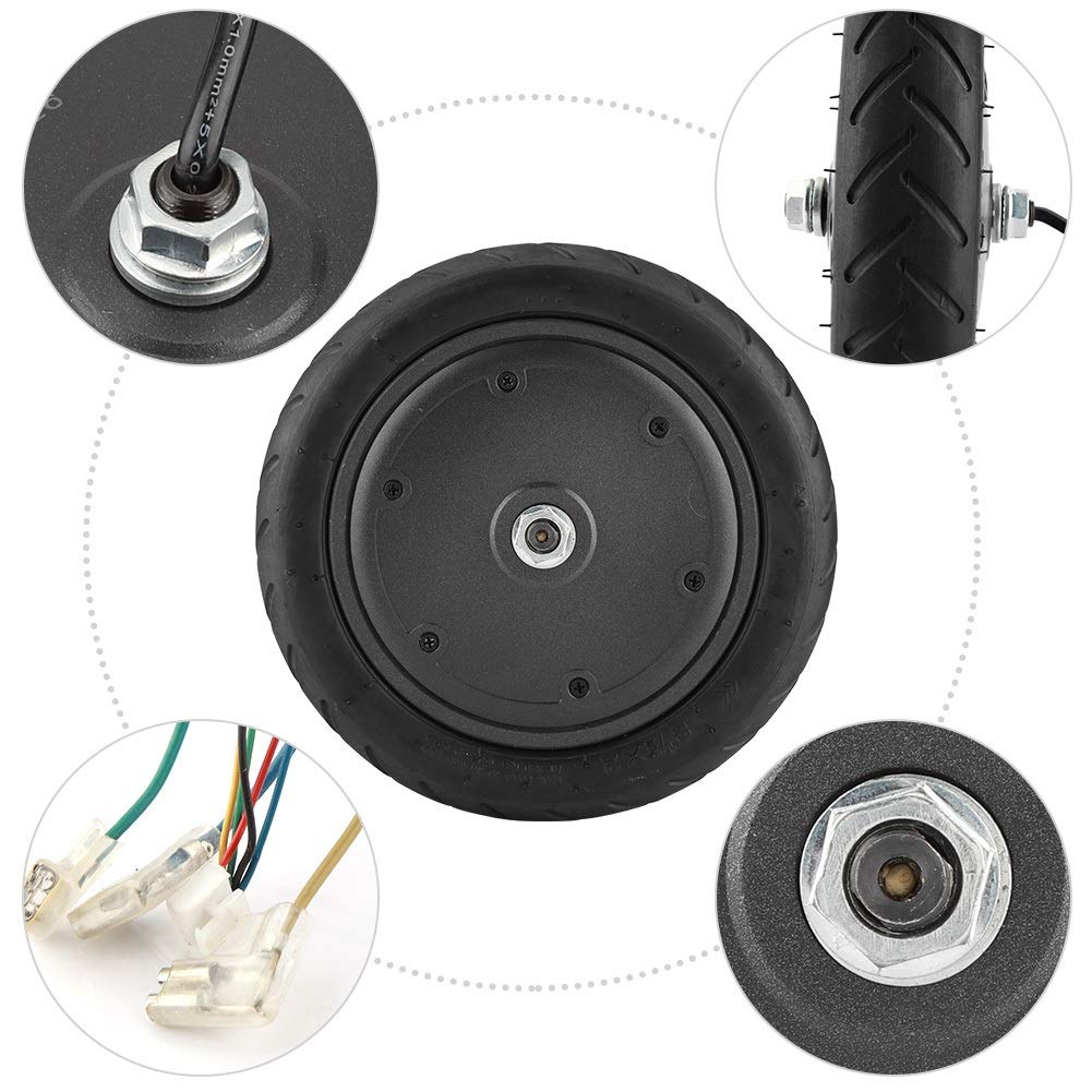 Nikou Roue Electrique - 250W Moteur avec Pneu de Roue for Accessoire de pièce de Rechange for Scooter électrique Xiaomi M365