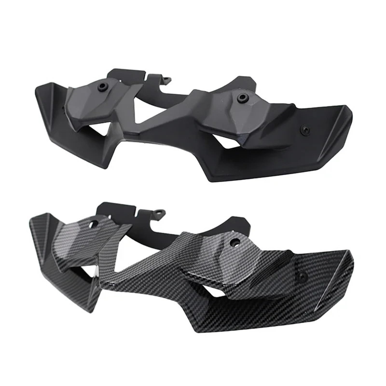 Front Bumper Splitter dachowy Pasuje do Kawasaki Z900 Z 900 2020-2024 Carbon Naked Front Spoiler Winglet Aerodynamiczny zestaw skrzydeł