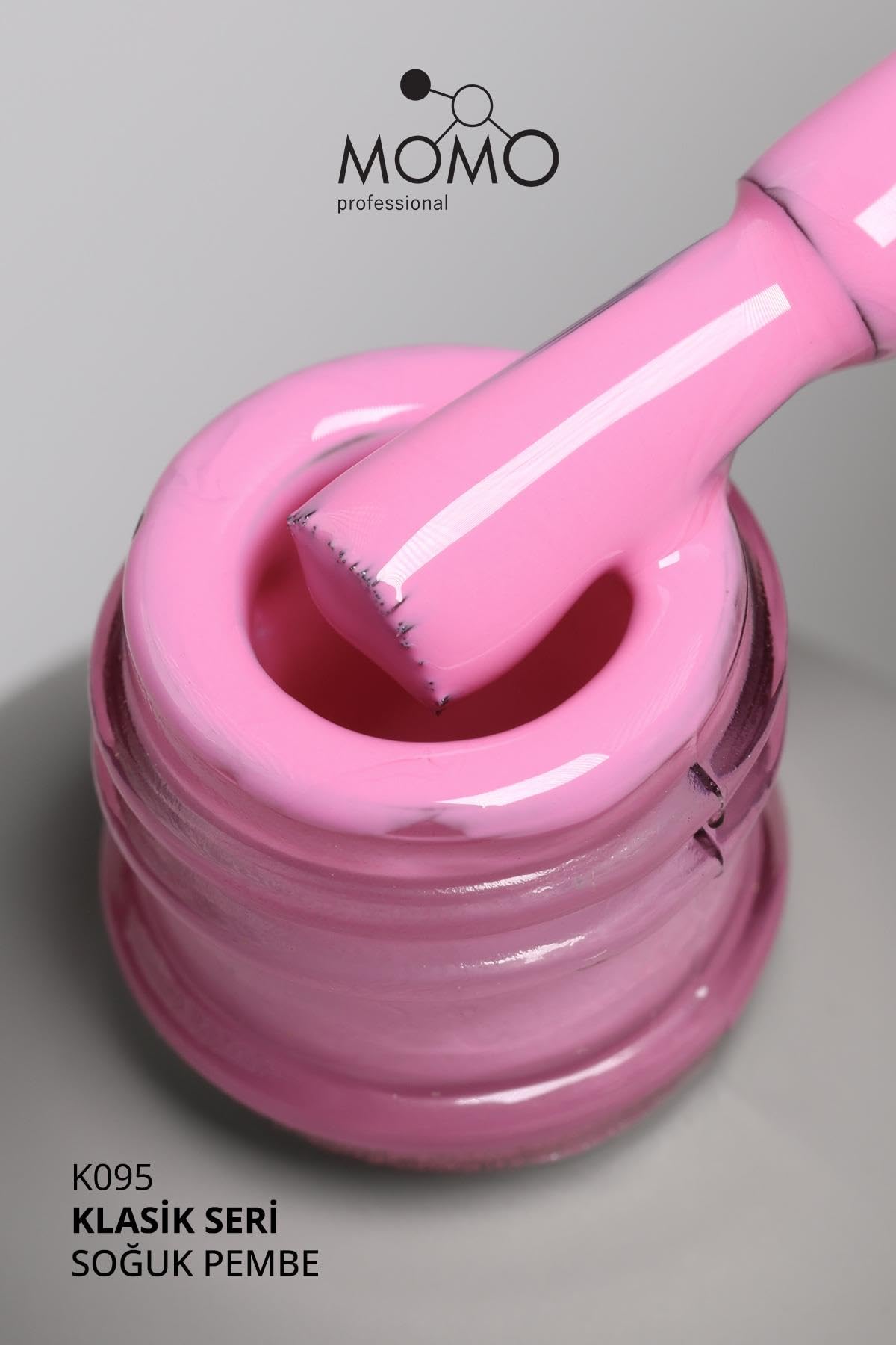 MOMO professional Kalıcı Oje K095 Pastel Pembe 4 ml