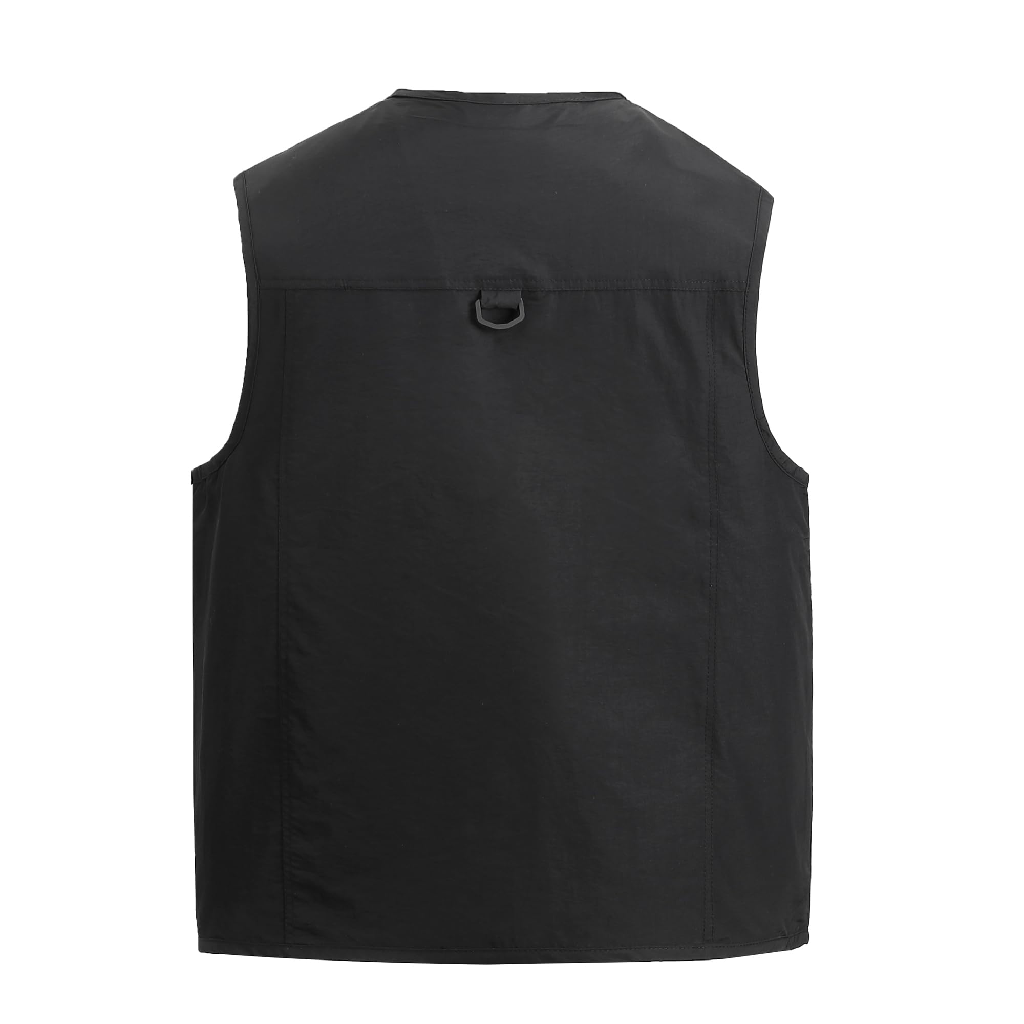 Gilet da Pesca da Uomo All'Aperto Gilet Multi-Tasca Gilet da Senza Maniche Traspirante Asciugatura Rapida Giacca da Lavoro Giubbino Caccia Fotografi Gilet