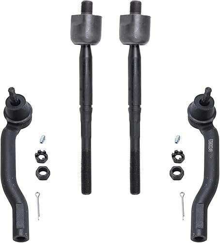 Miniatura 24 de Detroit Axle - 4 barras de acoplamiento delanteras para Chevrolet Trailblazer GMC Envoy 2002-2009 2003 2004 2005 2006 2007 2008 Reemplazo de