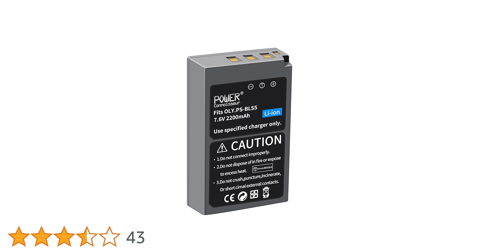 Amazon | 「Power-connoisseur」 OLYMPUS対応 BLS5/BLS50 交換