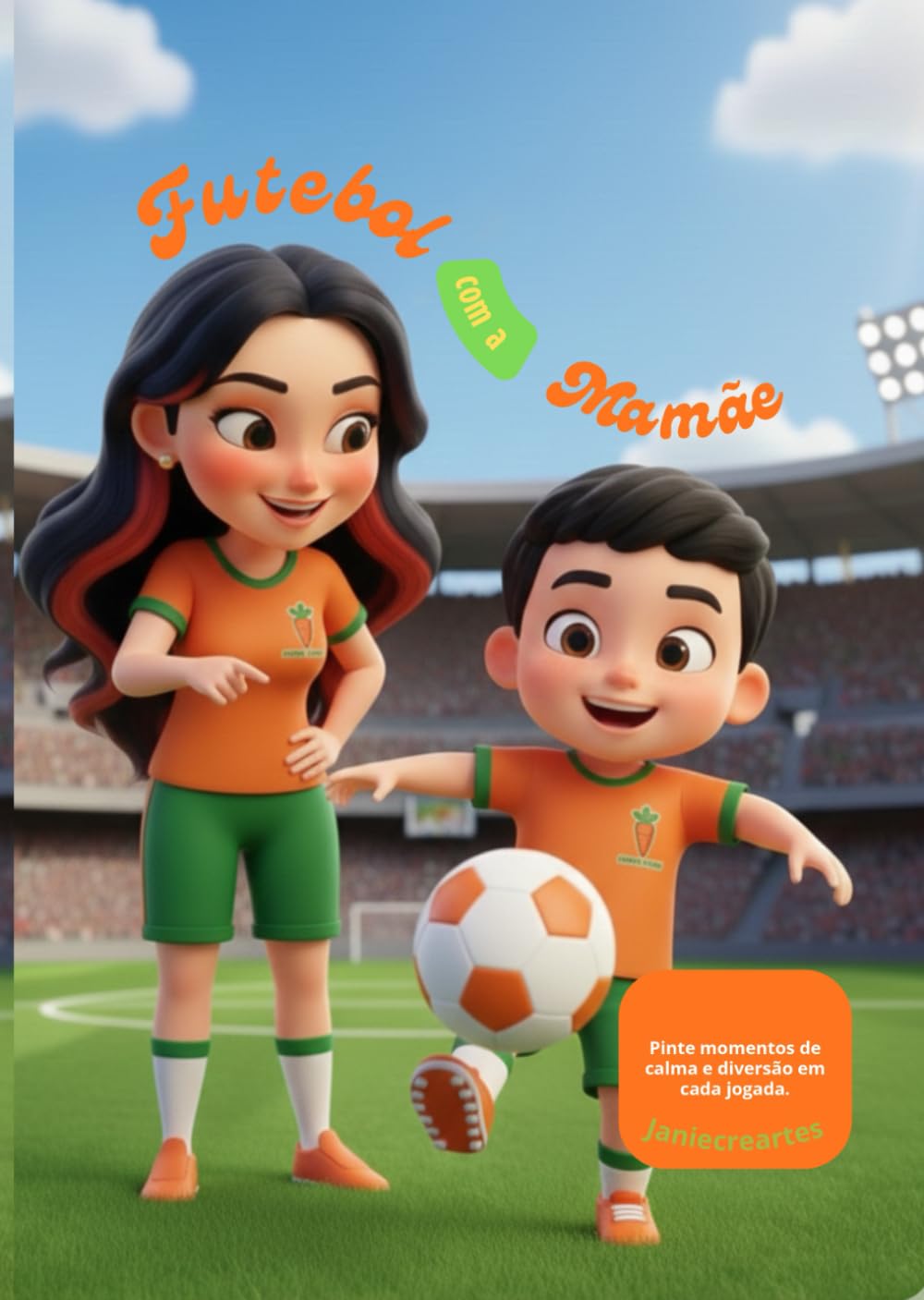 FUTEBOL COM A MAMÃE: Não Entende as Regras, Mas Entende Meu Coração.