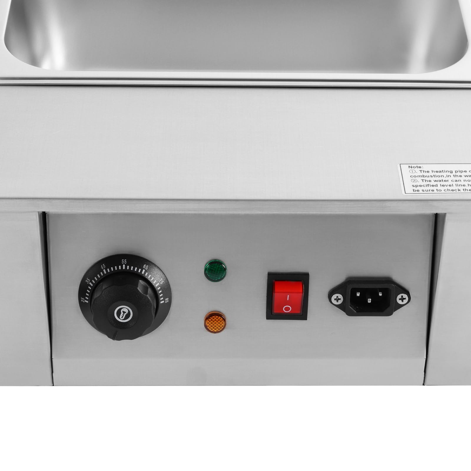Chocolate Tempering Machine 2 Tanks 600W Electric Chocolate Melter 17.64lbs Chocolate Melting Pot Electric Chocolate Warmer with Temp Control 77-185°F for Melting and Heating Chocolate Milk Cream — view 6