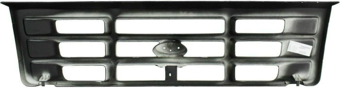 Grille Assembly + Header Panel + Headligths Bezel Trims For 1992-1996 Ford Bronco F-150/1992-1997 F-250 F-350 Truck Direct Replacement F6TZ8200AAA F6TZ8A284AC