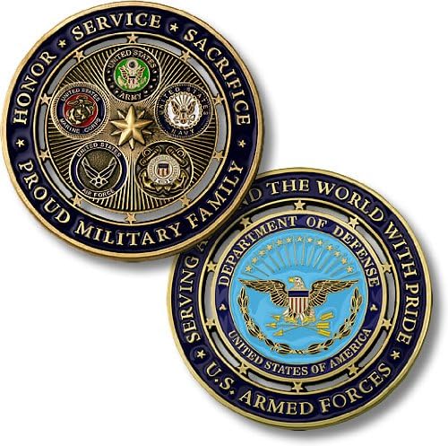 Northwest Territorial Mint Proud Military Family Challenge Coin…