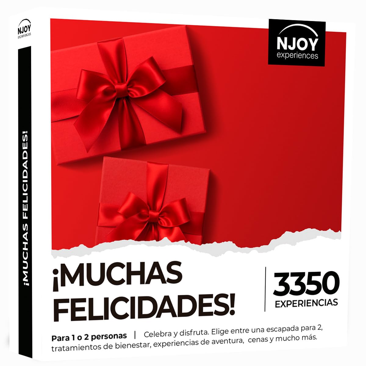 Caja Regalo - ¡Muchas FELICIDADES! - Idea de Regalo – Actividades para 1 o 2 Personas- Nuevo