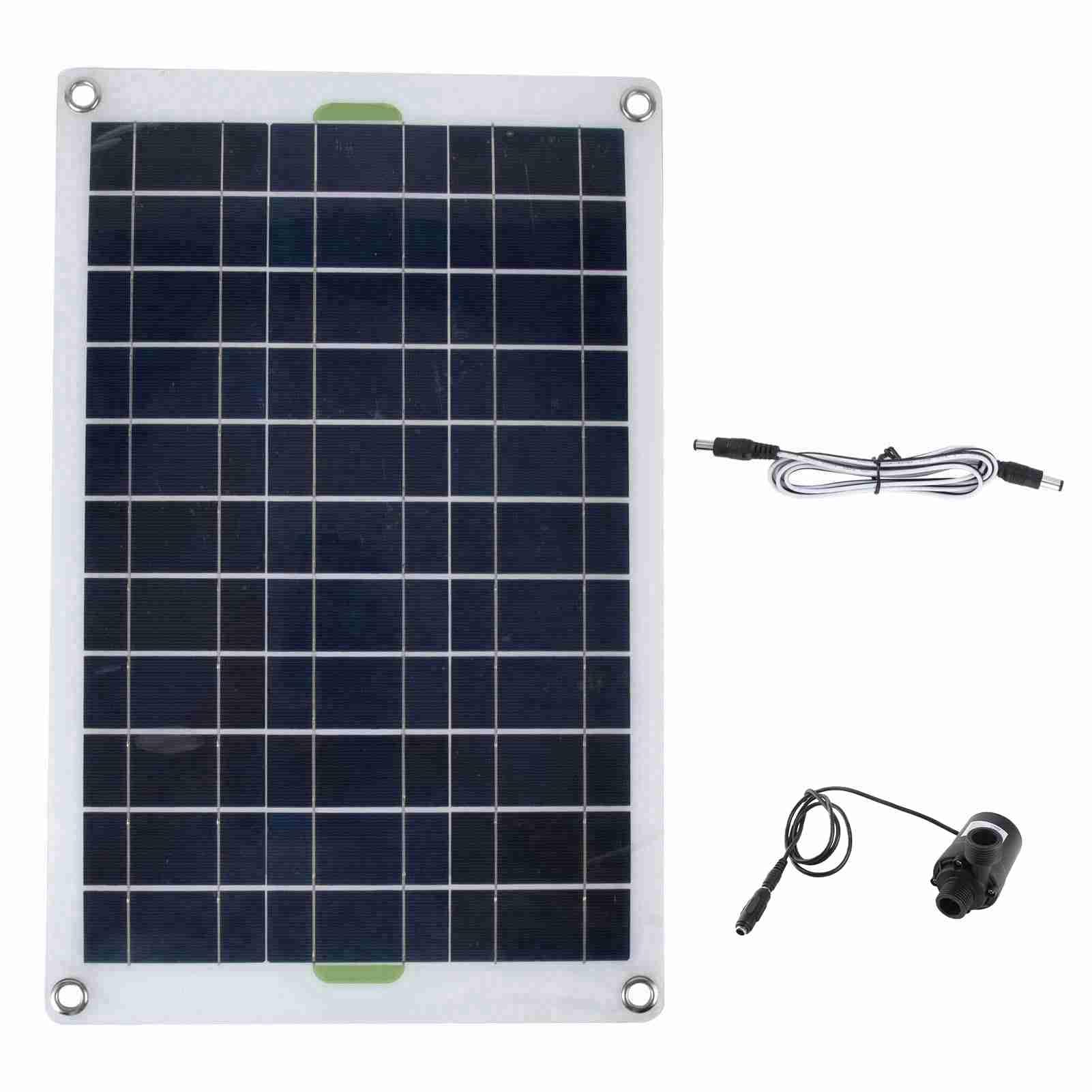 Tbest Kit de Bomba de Agua Solar para Jardín, 800L/h