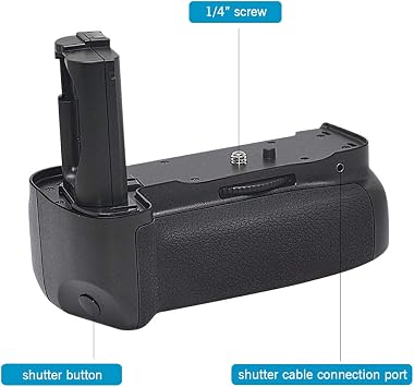 Vertical Battery Grip BG-D780 Multi-Battery Power Pack for Nikon D780 SLR Camera