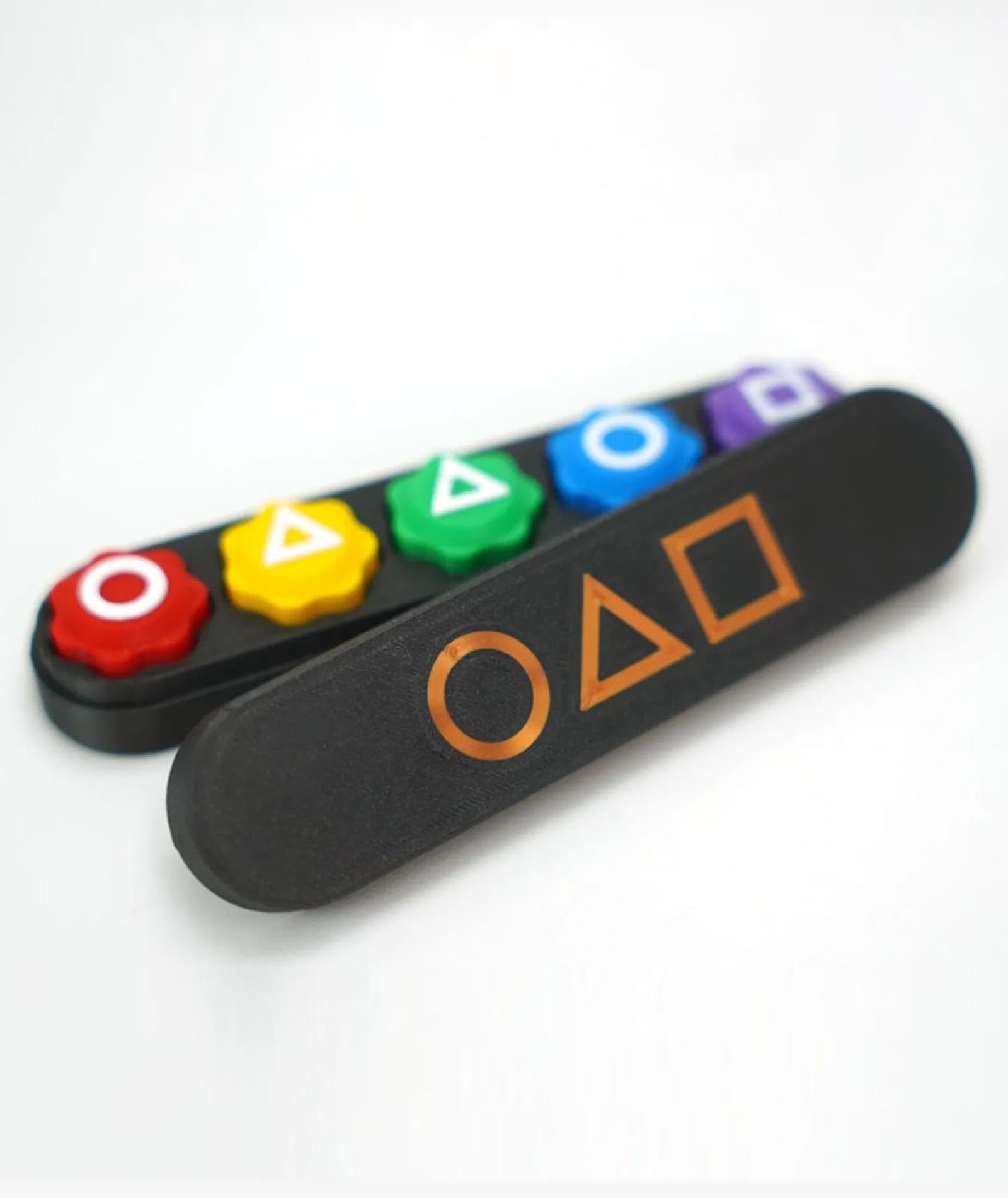 5 Pcs Gonggi Stones, Long Black Box Packing Gonggi Stones Game Toys Ideal for Entertaining and Interactive Party Games - Image 2 thumbnail
