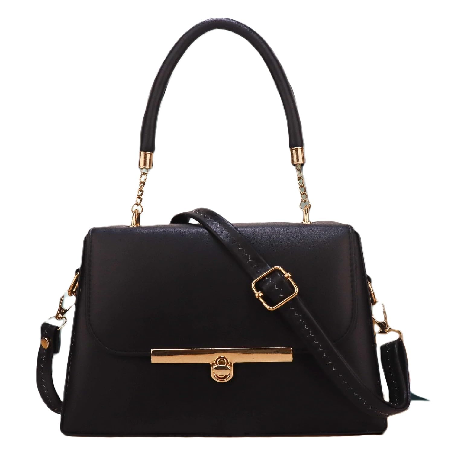 Women’s Elegant Black Handbag | Premium PU Leather Sling Bag for Girls & Women-picture-49