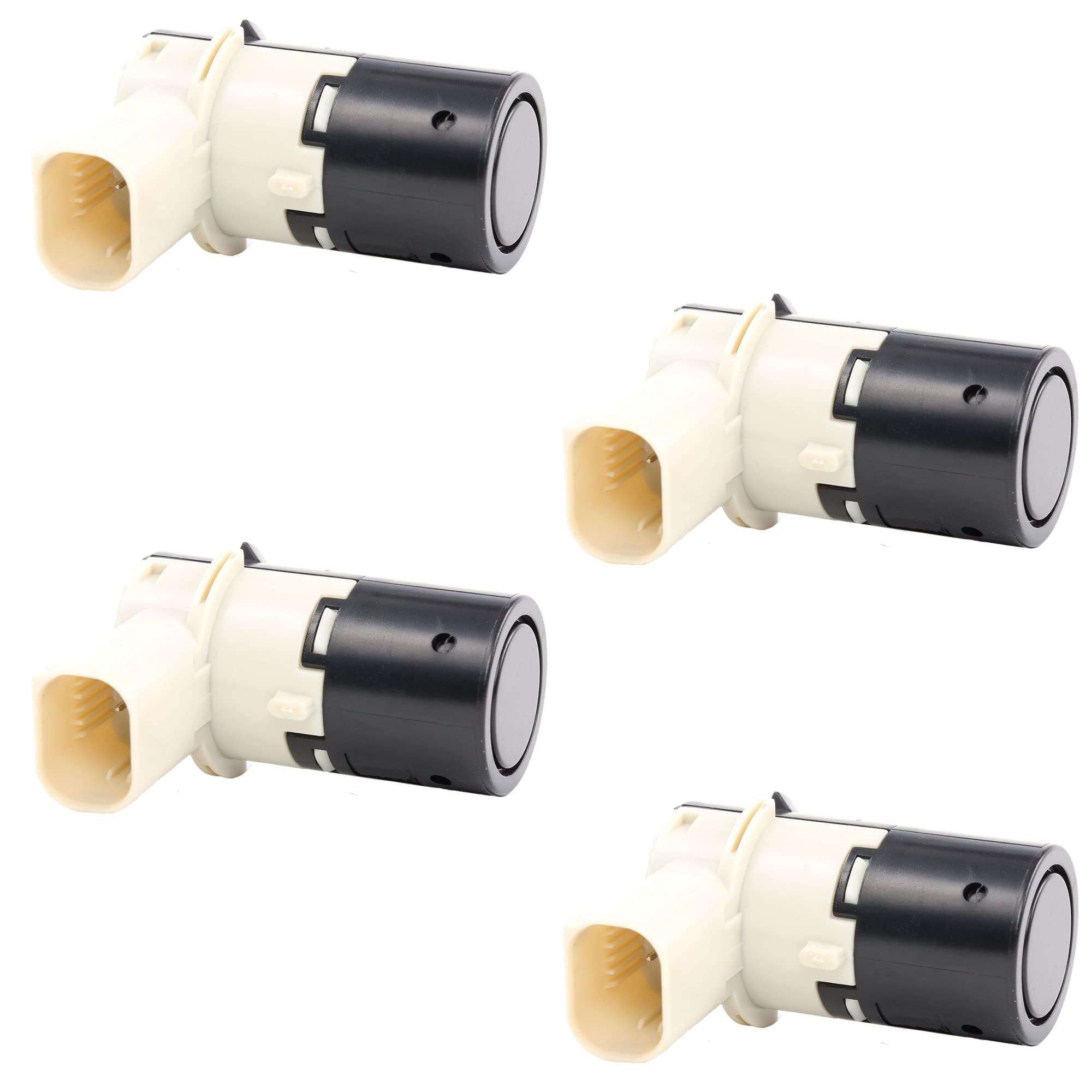 Lot de 4 Capteurs Radar de Recul Aide Stationnement Arrière compatible C4 COUPE I 207+ CC 6590.H1