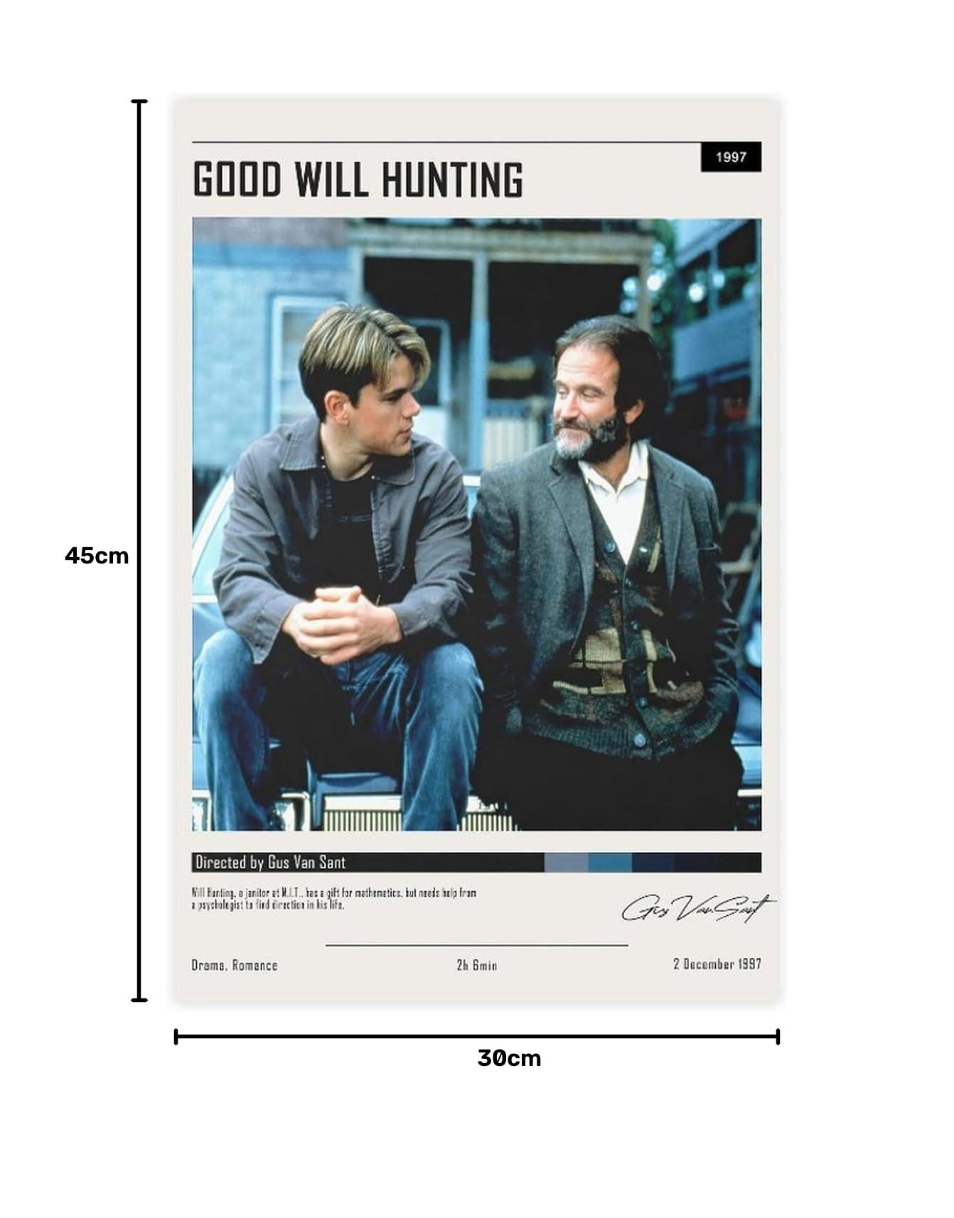 Amazon.co.jp: QUNAN 映画ポスター グッドウィル ハンティング