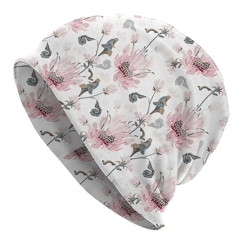 DJC BOUTIQUE Gorro de quimioterapia floral – Bandana preatada, gorra cerrada con flores, Floral, 5 7/8-6