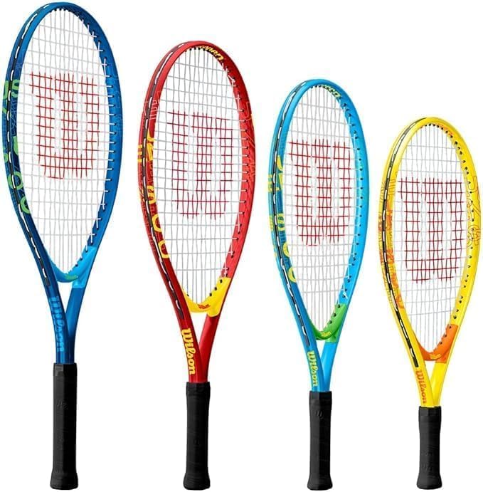 Miniatura 4 de Wilson US Open Jr - Raqueta de tenis incluida con una mochila de tenis Wilson Advantage 2.5, accesorios opcionales