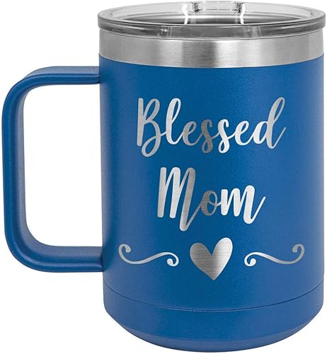 Miniatura 9 de Taza de café con tapa abatible de 15.0 fl oz, con aislamiento para el día de la madre, ideal para regalo de hijo o hija  Comparar con Yeti Rambler