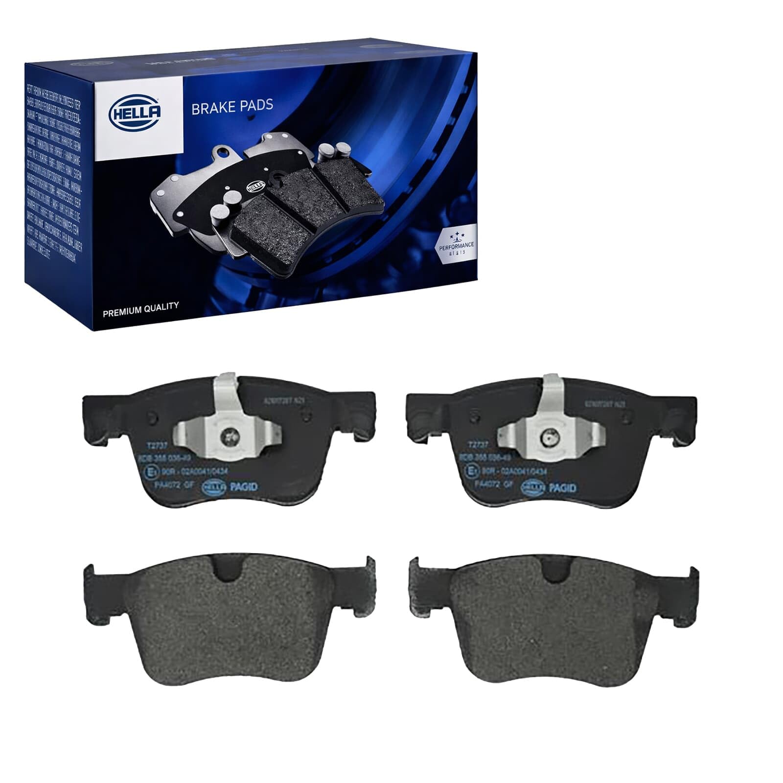 BRAKE PAD SET DISC BRAKE 8DB 355 036-491 FOR PEUGEOT PARTNER/Box/Body/MPV 508