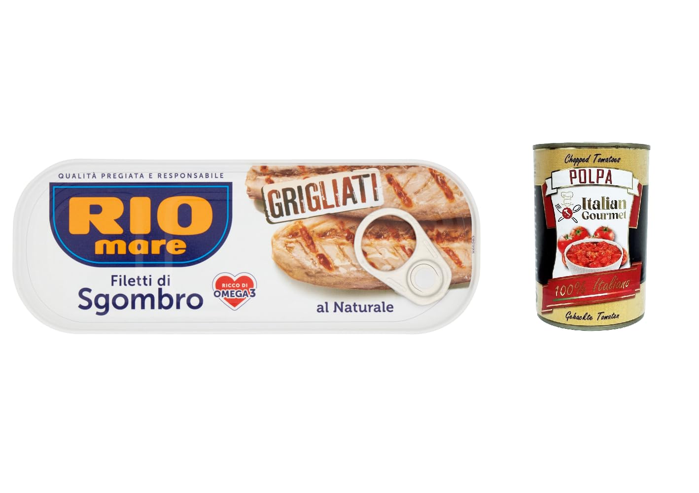 Filetti di Sgombro Grigliato al Naturale zarte Makrele Omega 3, 12 x 120g