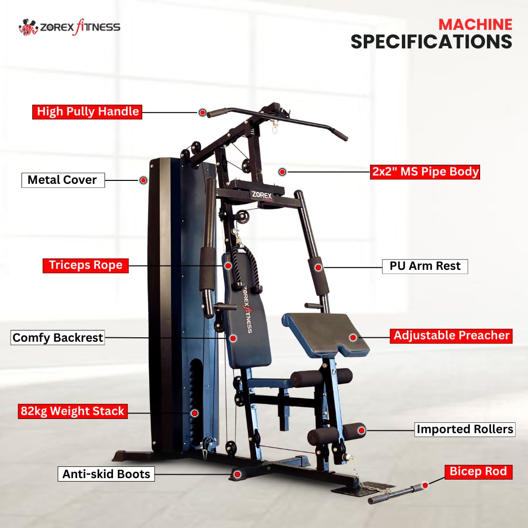 Buy Now All In One Gym Machine For Home Multi Function Exercises Wit...