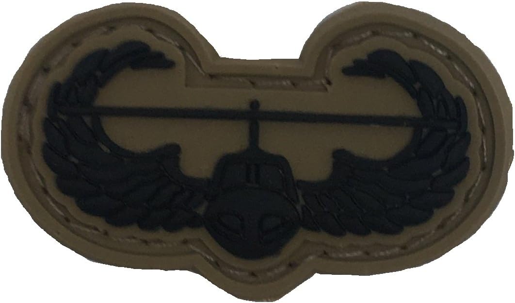 SUBDUED US ARMY AIR ASSAULT PVC BADGE