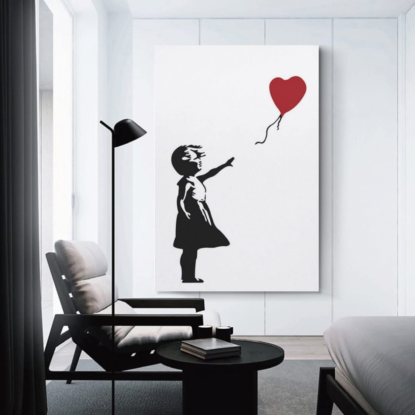 風船と少女 ポスター BANKSY Girl-With-Balloon 風船と少女 バンクシー ポスター A2