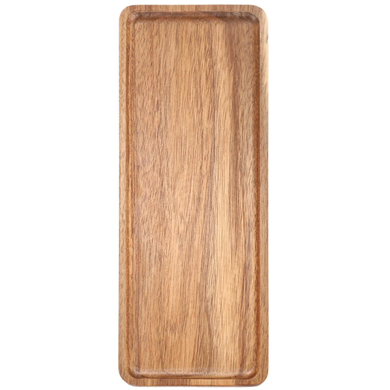 Elnwnnkc Sustainable Wood Serving Display Tray Home Storage Rack Perfect for Japanese Decoration Enthusiasts Home and Living Decoration Tray