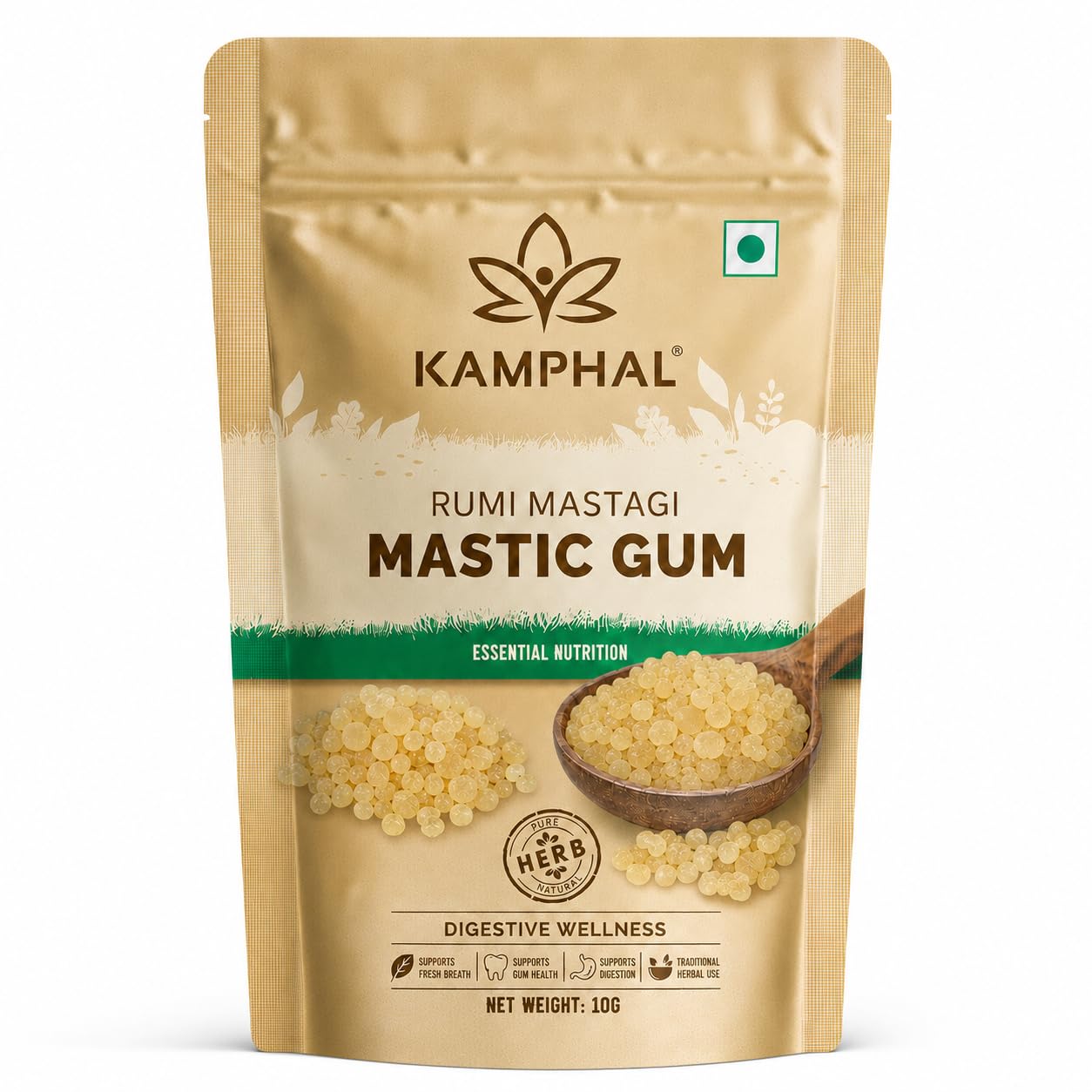 Kamphal Mastic Gum Rumi Mastagi 10g | Pure Natural Chewable Resin | Supports Digestive Wellness & Oral Freshness | Traditional Herb | No Added Sugar, No Preservatives-image-14